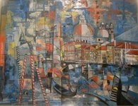 Venise - huile/toile - 92*73 - 2011