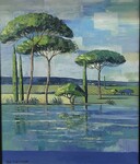 Paysage Lauragais - huile/toile - 65x54 - 2024