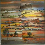 Lauragais   huile/toile - 100*100 - 2013